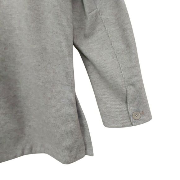 Anthropologie Pilcro Blazer Jacket Womens Large Brown Button Pinstripe Academy - Picture 13 of 13